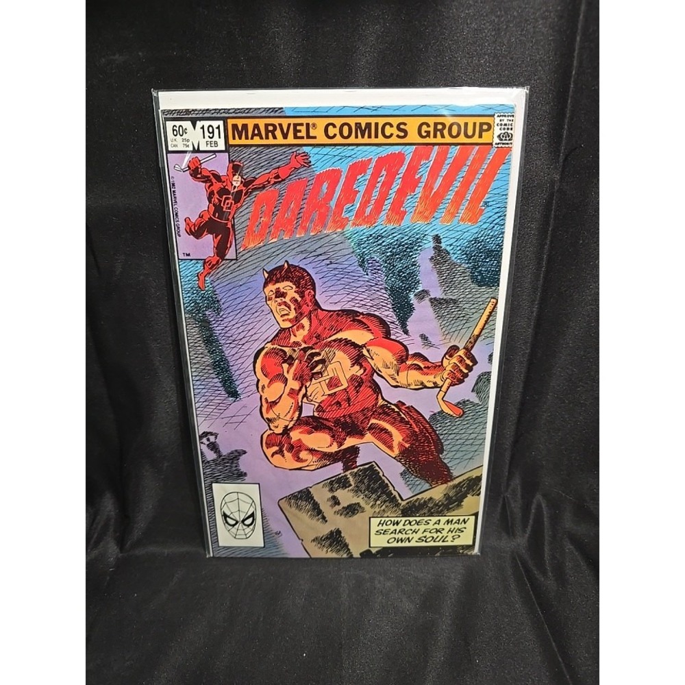 Daredevil #191 1983 Marvel Comics Frank Miller Cover Bullseye Copper Age